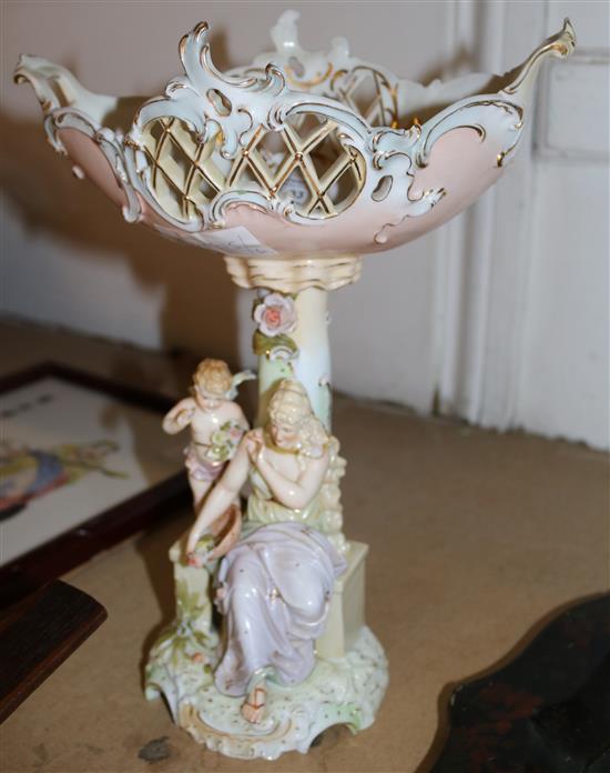 German figural centre piece